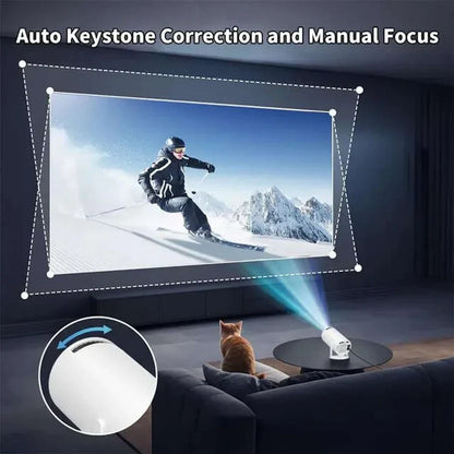 ✨ 4K Vision™ LED Projector – Ultra HD Home Theatre Experience